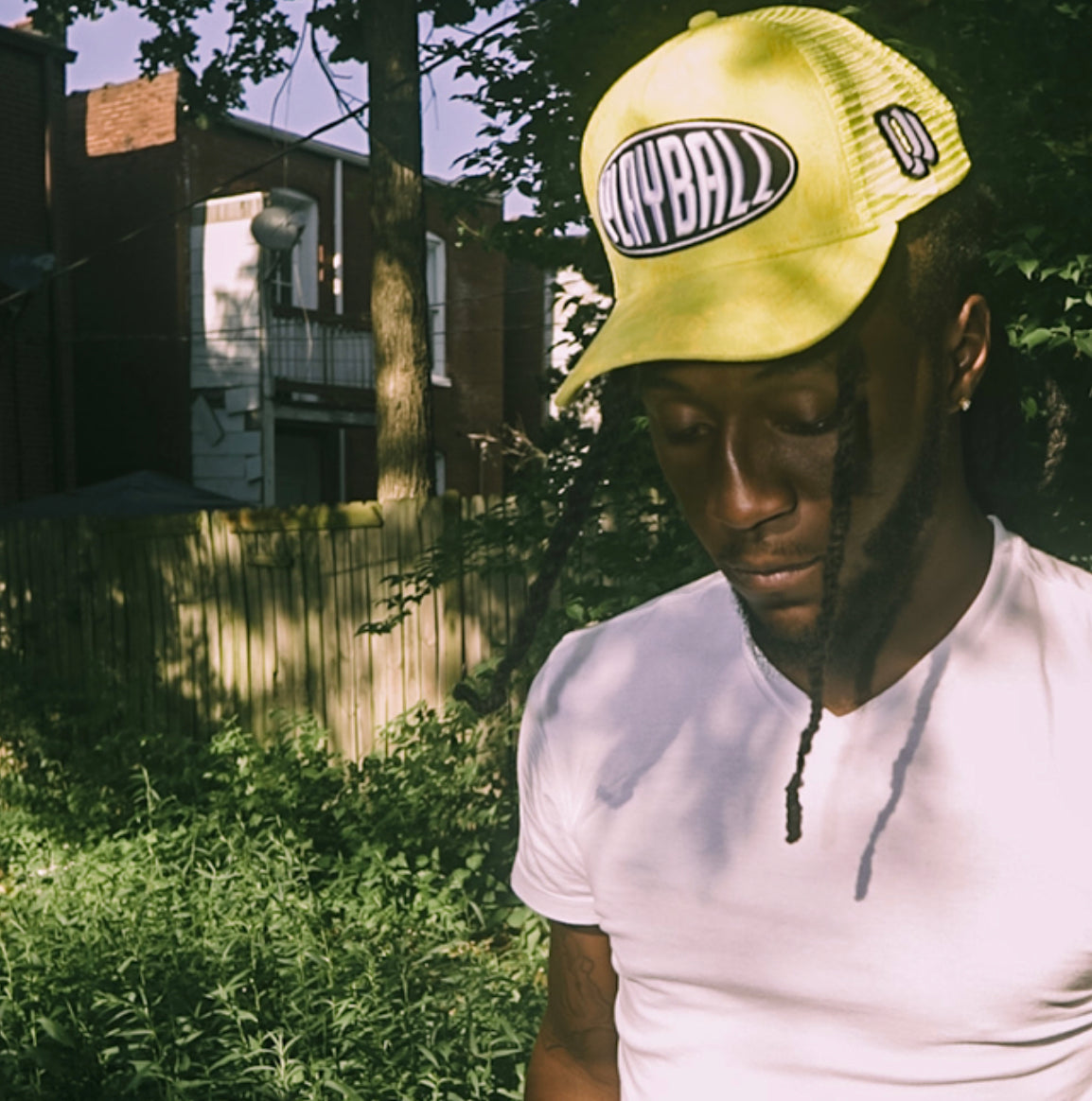 Yellow Suede Trucker